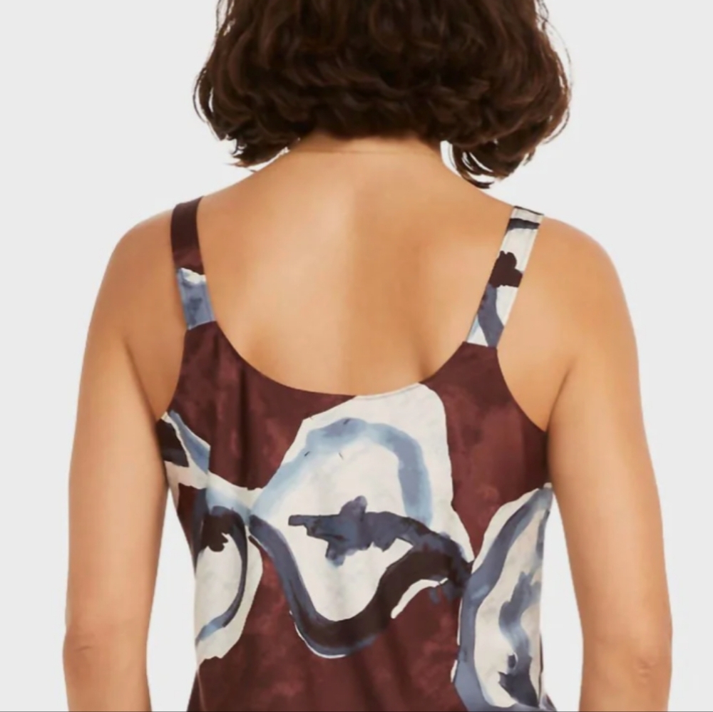 Nic+Zoe Watercolor Vines Tank.